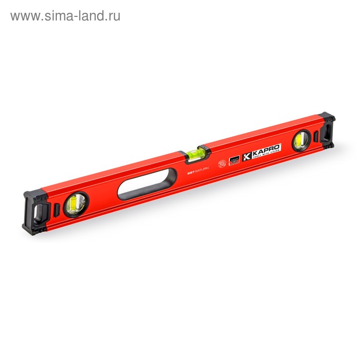 Уровень KAPRO 987XL-41-60, 60 см, 3 полиакриловые колбы, 0.5 мм/м, фрезерованная пов-ть
Уровень KAPRO 987XL-41-60, 60 см, 3 полиакриловые колбы, 0.5 мм/м, фрезерованная пов-ть