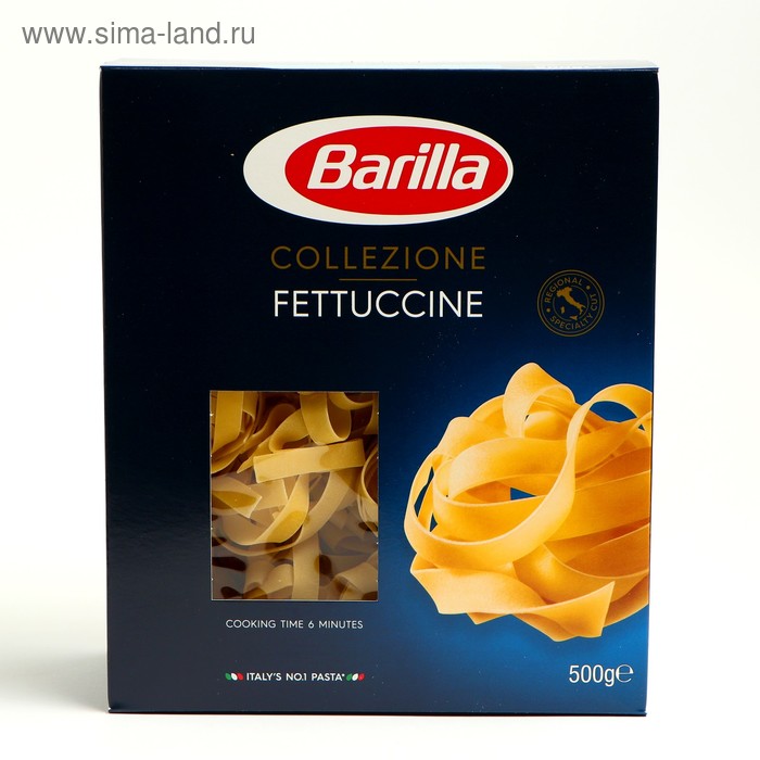 Макароны Barilla, феттуччини, 500 г
Макароны Barilla, феттуччини, 500 г