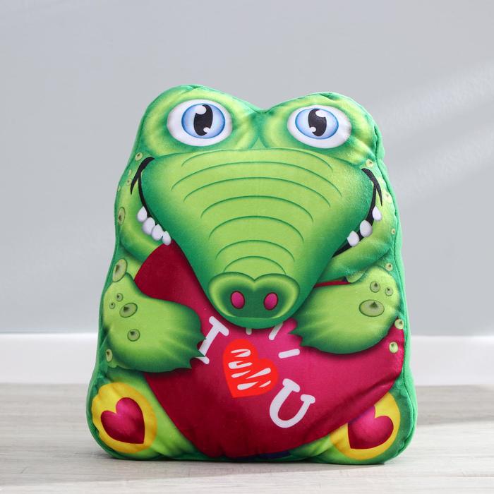 Мягкая игрушка «Крокодил», с сердцем
Мягкая игрушка «Крокодил», с сердцем