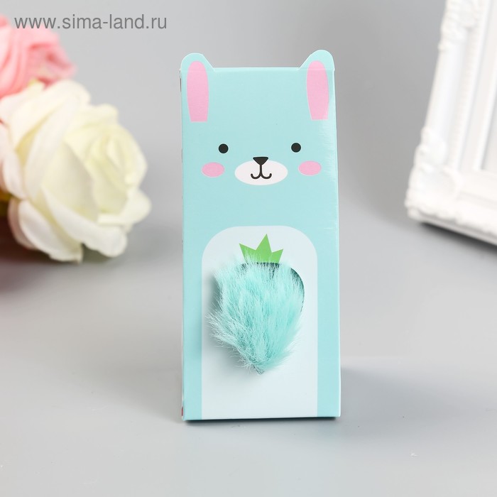 Пушистик на кольце "Зайчик Хрустик"
Пушистик на кольце "Зайчик Хрустик"