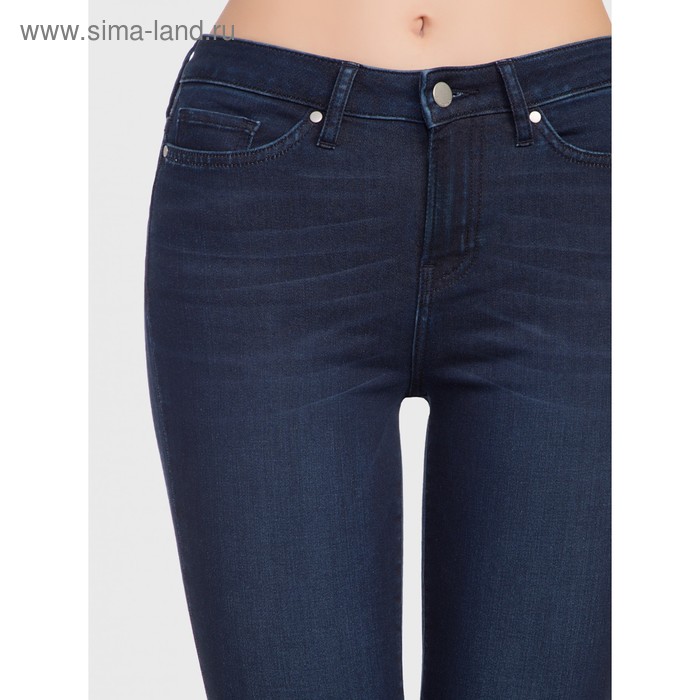 фото Джинсы женские, размер 42, рост 164 см, цвет тёмно-синий conte elegant