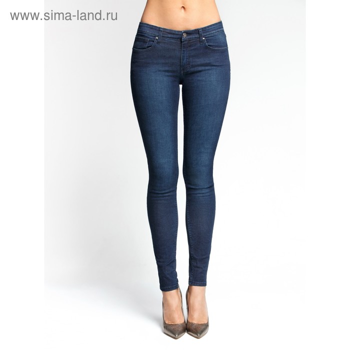 фото Джинсы женские, размер 42, рост 170 см, цвет тёмно-синий conte elegant