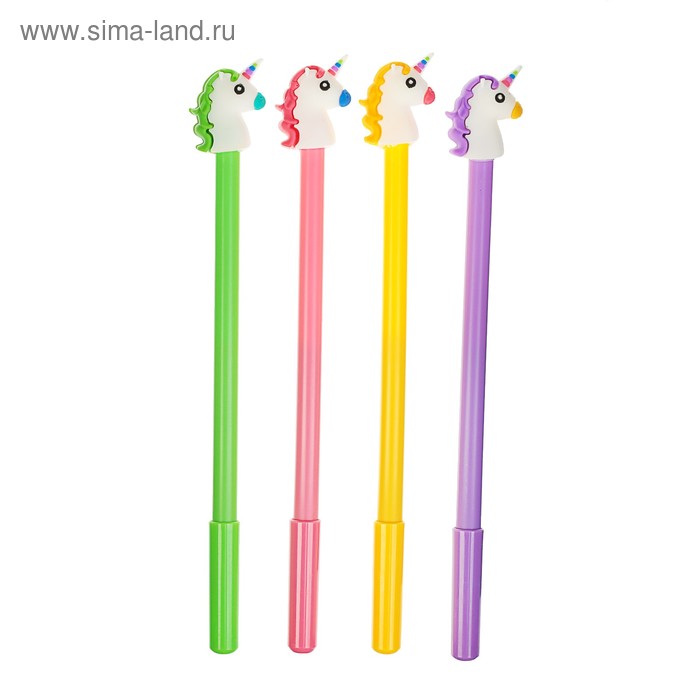 Ручка-прикол Calligrata "Единорог", гелевая, МИКС
Ручка-прикол Calligrata "Единорог", гелевая, МИКС