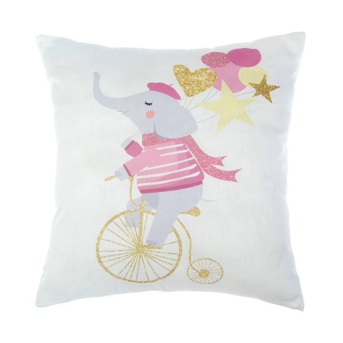 Подушка декоративная Крошка Я «Слоник», 40х40 см, 100% хлопок, синтепон
Подушка декоративная Крошка Я «Слоник», 40х40 см, 100% хлопок, синтепон