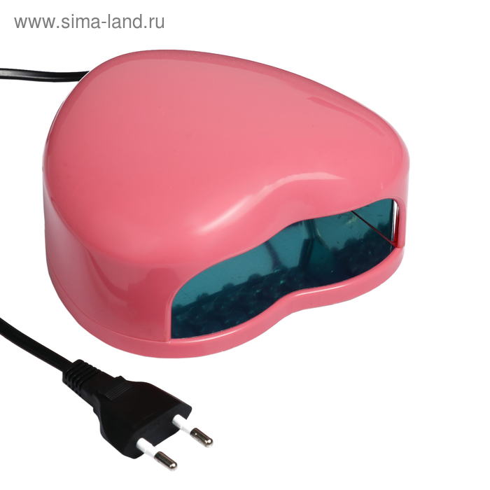 фото Лампа для гель-лака luazon luf-03, led, 28 диодов, 3 вт, 220 в, светло-розовая luazon home