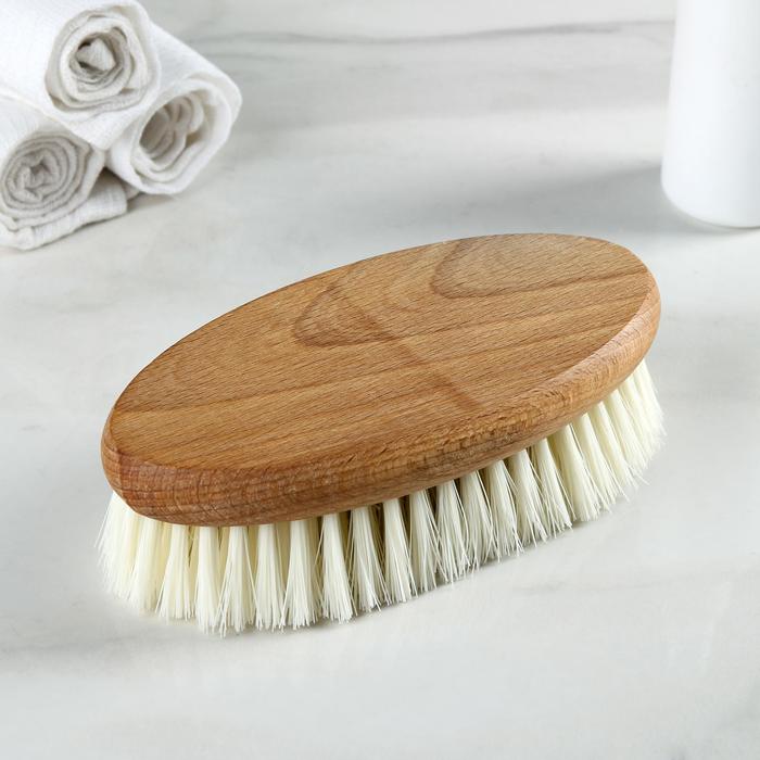 Щётка для сухого массажа, искусственная щетина, 215 пучков
Щётка для сухого массажа, искусственная щетина, 215 пучков