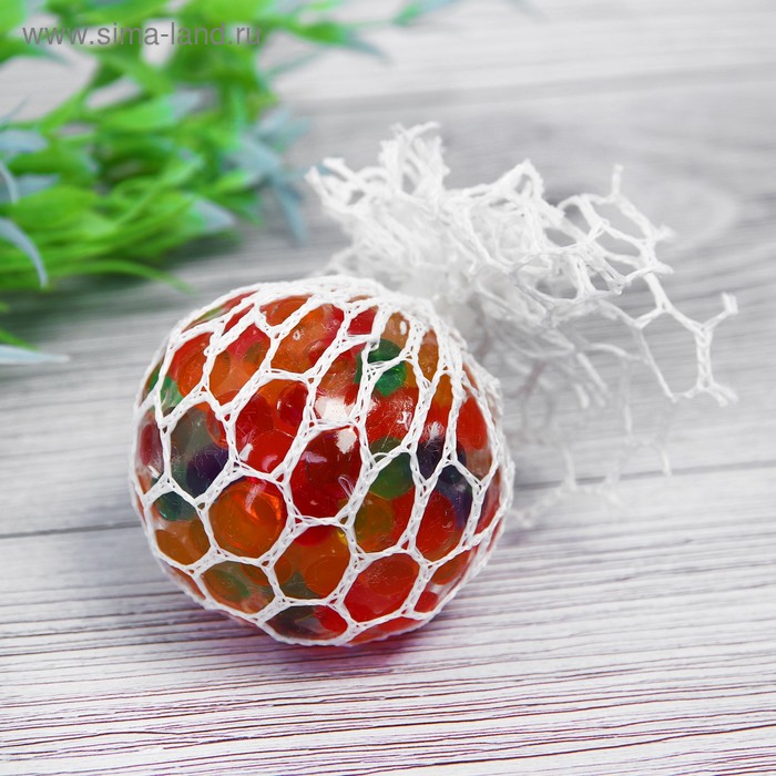 Мялка в сетке, с гидрогелем, 5 см, цвета МИКС
Мялка в сетке, с гидрогелем, 5 см, цвета МИКС