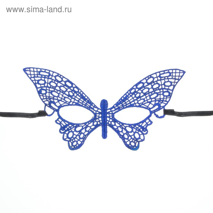 Карнавальная маска «Бабочка», ажур, цвет синий
Карнавальная маска «Бабочка», ажур, цвет синий