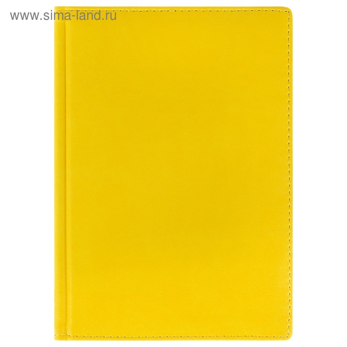 Ежедневник недатированный А5+, 136 листов Velvet, обложка искусственная кожа, жёлтый
Ежедневник недатированный А5+, 136 листов Velvet, обложка искусственная кожа, жёлтый