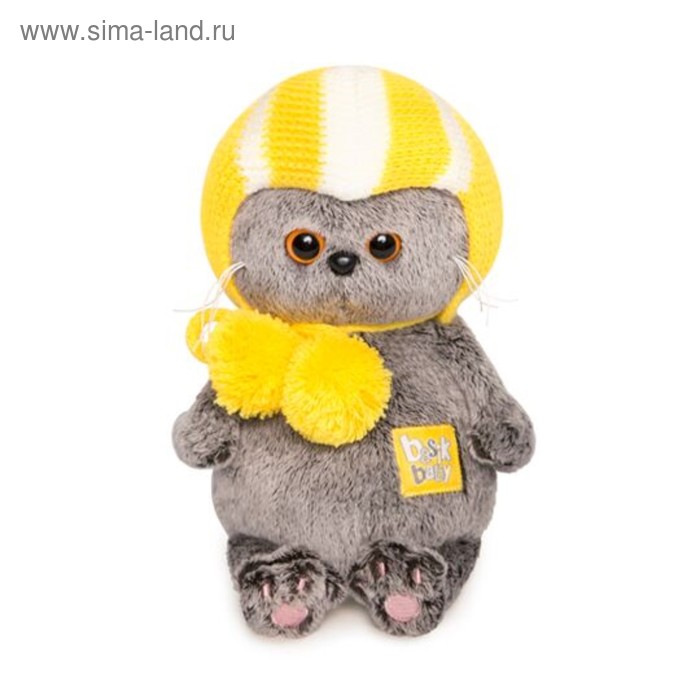 Мягкая игрушка «Басик BABY» в спортивной шапке, 20 см
Мягкая игрушка «Басик BABY» в спортивной шапке, 20 см