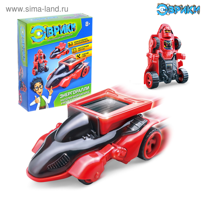 Электронный конструктор «Энергоралли», 2 источника энергии 
Электронный конструктор «Энергоралли», 2 источника энергии