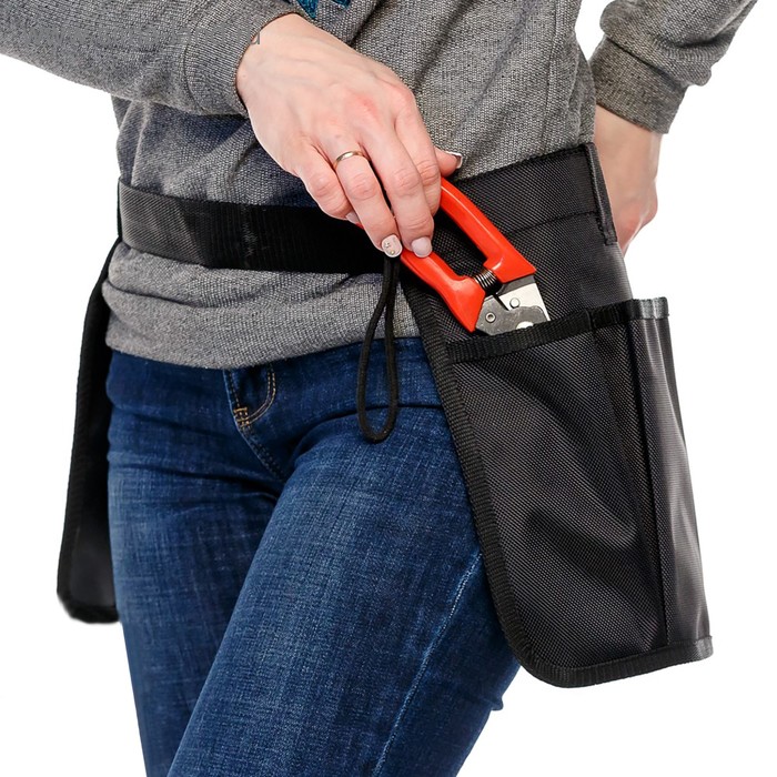 фото Поясная сумка для работы в саду, 6 карманов