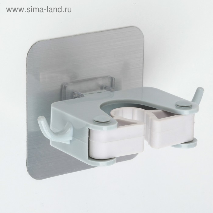 Держатель для уборочного инвентаря на липучке, 11×6×8 см, цвет МИКС
Держатель для уборочного инвентаря на липучке, 11×6×8 см, цвет МИКС