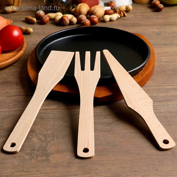 Набор лопаток "Эконом" 25,5х4,5х0,4см
Набор лопаток "Эконом" 25,5х4,5х0,4см