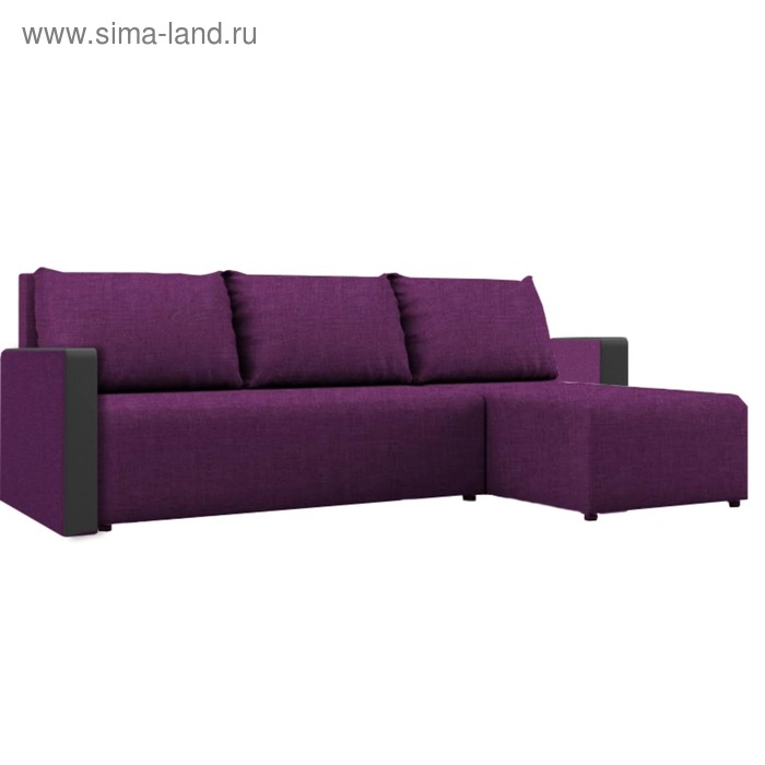 Угловой диван «Алиса 3», еврокнижка, рогожка, цвет savana berry / мarvel black
Угловой диван «Алиса 3», еврокнижка, рогожка, цвет savana berry / мarvel black