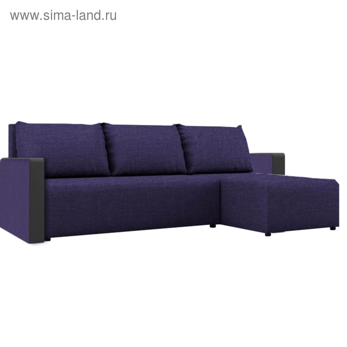 Угловой диван «Алиса 3», еврокнижка, рогожка, цвет savana violet / мarvel black
Угловой диван «Алиса 3», еврокнижка, рогожка, цвет savana violet / мarvel black