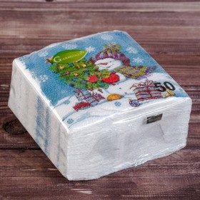 Новогодние салфетки бумажные "Гармония цвета многоцветие. Снеговичок", 24*24 см, 50 листов
Новогодние салфетки бумажные "Гармония цвета многоцветие. Снеговичок", 24*24 см, 50 листов
