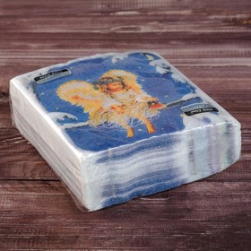 Новогодние салфетки бумажные Fresco "Рождественский Ангел", 2 слоя, 33*33 см, 20 листов
Новогодние салфетки бумажные Fresco "Рождественский Ангел", 2 слоя, 33*33 см, 20 листов