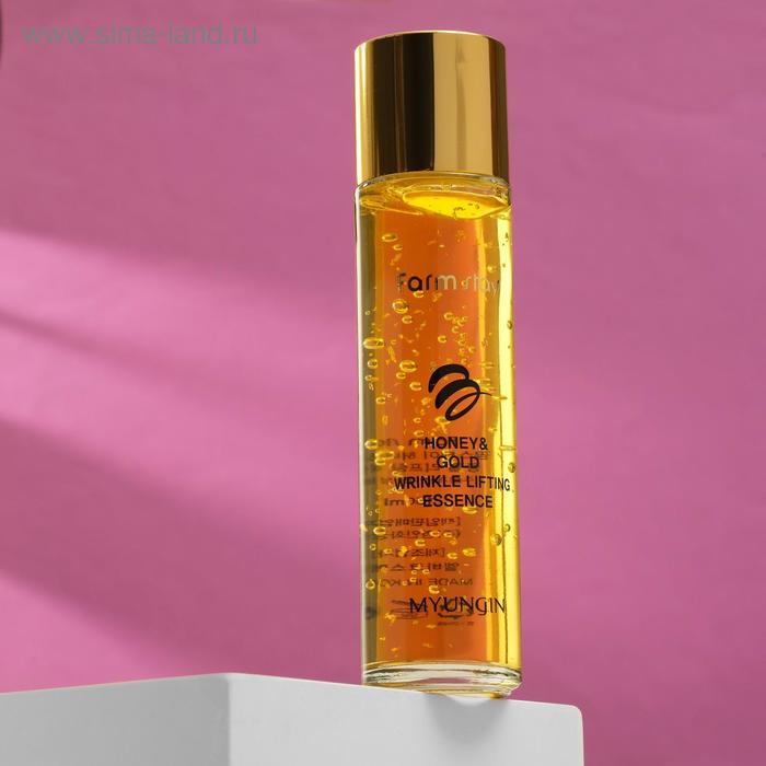 Лифтинг эссенция для лица FarmStay, с экстрактом мёда и золотом, 150 мл
Лифтинг эссенция для лица FarmStay, с экстрактом мёда и золотом, 150 мл