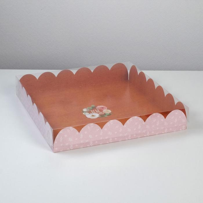 Коробка подарочная с PVC крышкой «Тебе», 35 × 35 × 6 см
Коробка подарочная с PVC крышкой «Тебе», 35 × 35 × 6 см