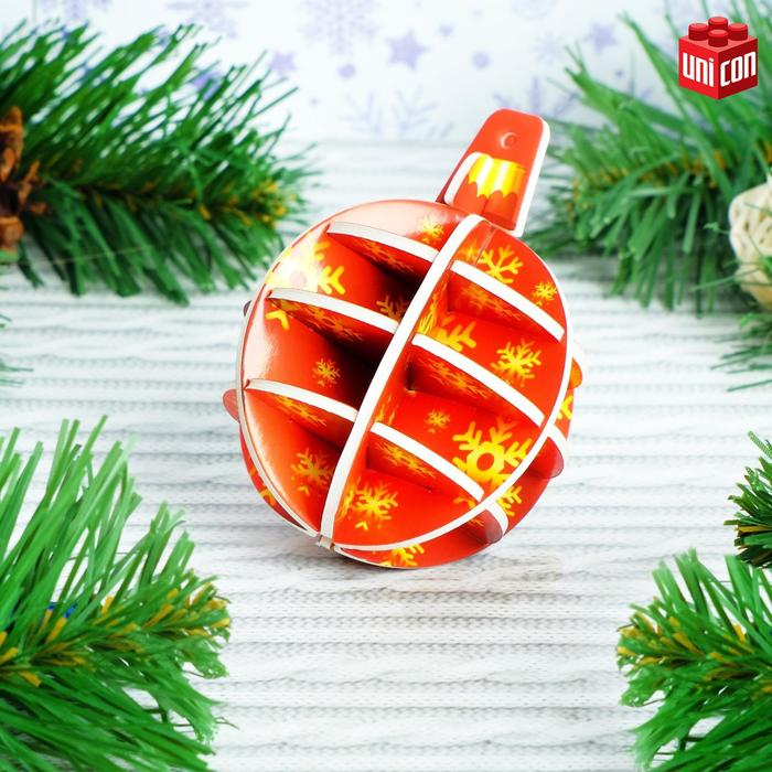 3D Конструктор-подвеска «Красный шар»
3D Конструктор-подвеска «Красный шар»