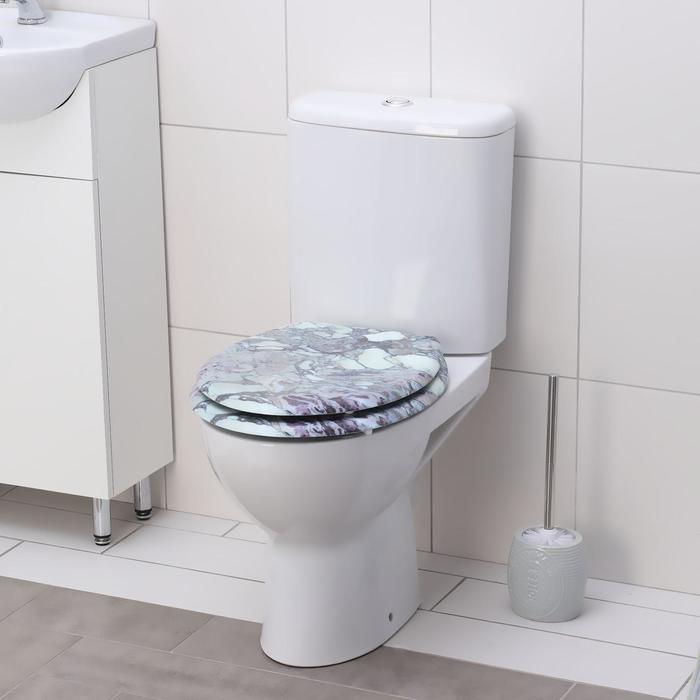 Сиденье для унитаза с крышкой «Гранит», 45×35 см
Сиденье для унитаза с крышкой «Гранит», 45×35 см