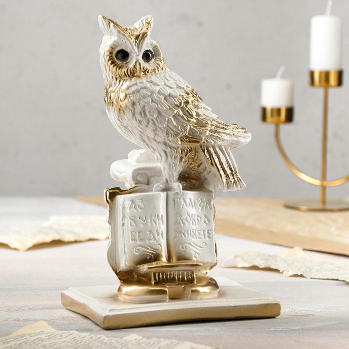 Сувенир "Сова на колонне", белая, гипс, 27 см, микс
Сувенир "Сова на колонне", белая, гипс, 27 см, микс