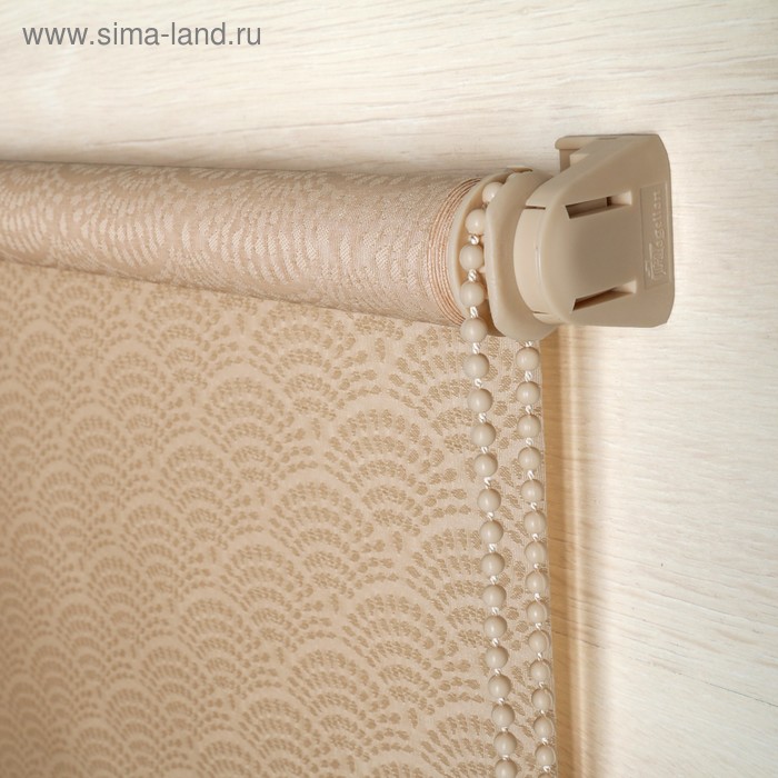фото Штора рулонная «дольче вита», 45 х 160 см, цвет бежевый магеллан