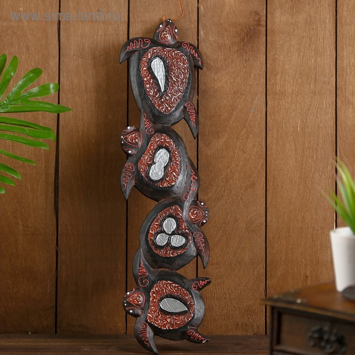 Панно настенное "Черепашки" 15х1,1х50 см
Панно настенное "Черепашки" 15х1,1х50 см