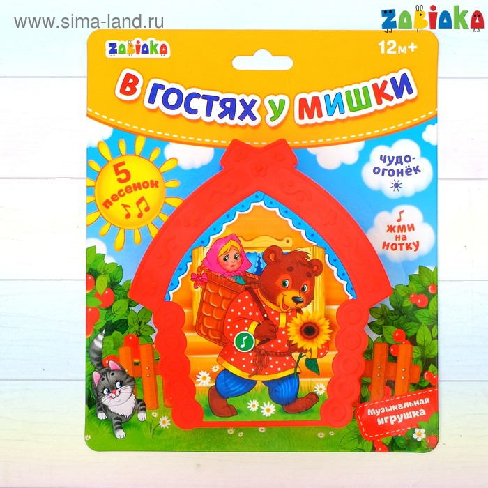 Музыкальная игрушка «Сказки», световые эффекты
Музыкальная игрушка «Сказки», световые эффекты