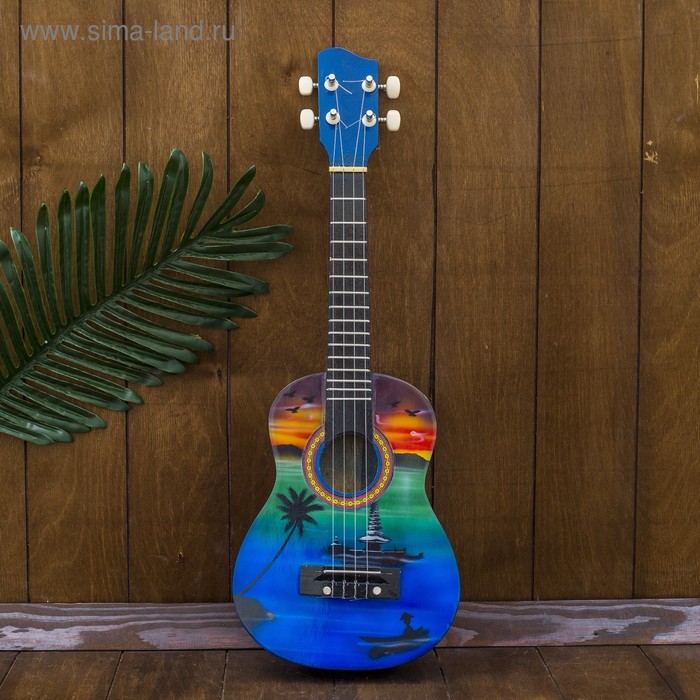 Гитара-укулеле "Пейзаж мечты" 55х20х6 см 
Гитара-укулеле "Пейзаж мечты" 55х20х6 см