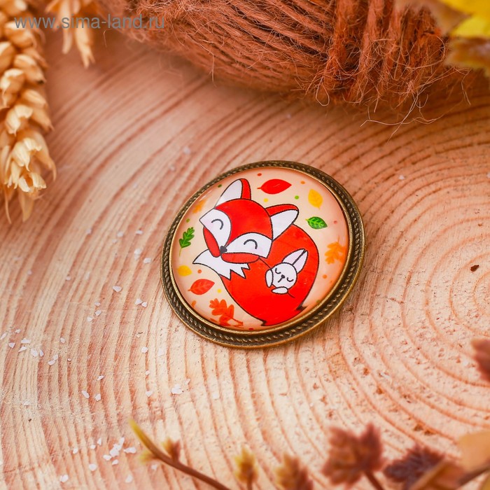 Брошь «Лисица», 8 х 12 см
Брошь «Лисица», 8 х 12 см