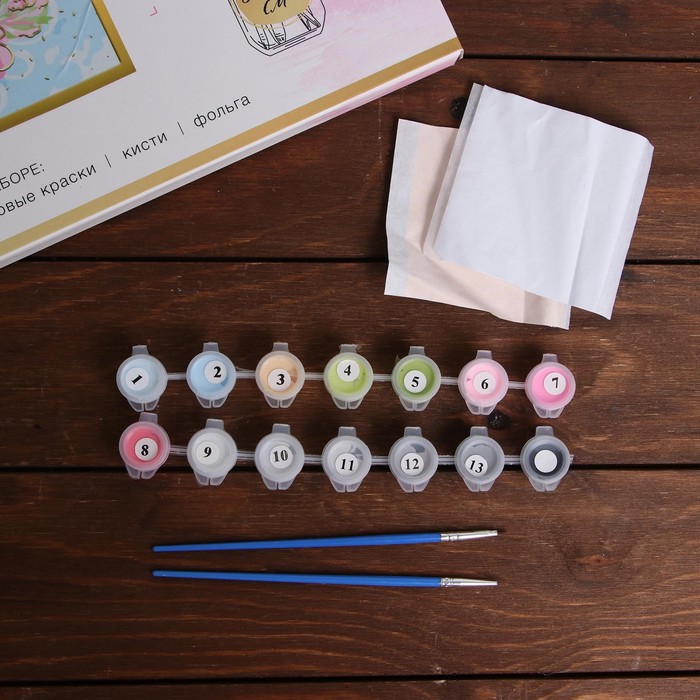 Картина по номерам без подрамника «Единорог» с фольгой, 30х40 см
Картина по номерам без подрамника «Единорог» с фольгой, 30х40 см