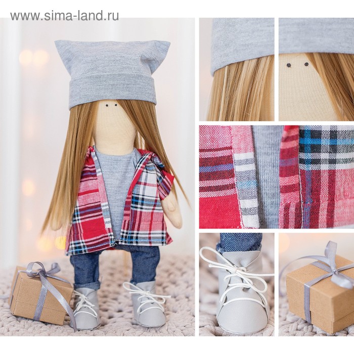 Интерьерная кукла «Зои», набор для шитья, 18.9 × 22.5 × 2.5 см
Интерьерная кукла «Зои», набор для шитья, 18.9 × 22.5 × 2.5 см