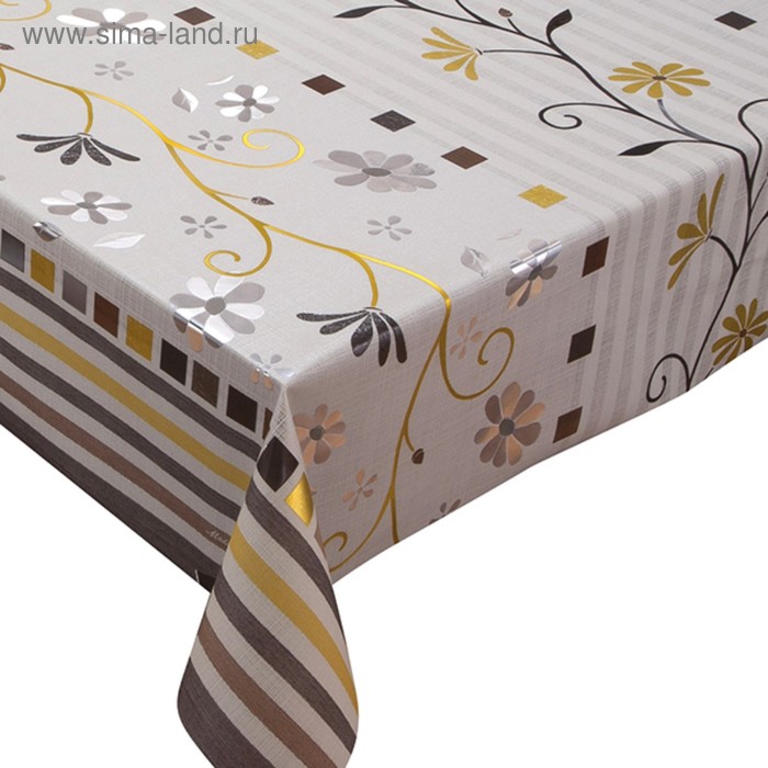 Клеёнка Meiwa, 140 см, цвет коричневый 
Клеёнка Meiwa, 140 см, цвет коричневый