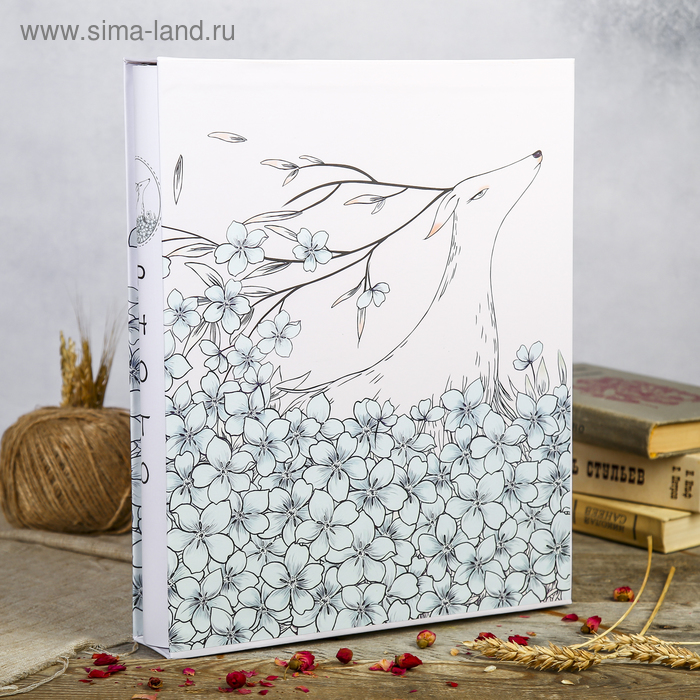 Фотоальбом на 400 фото 9х13 см "Цветочный олень" в коробке
Фотоальбом на 400 фото 9х13 см "Цветочный олень" в коробке