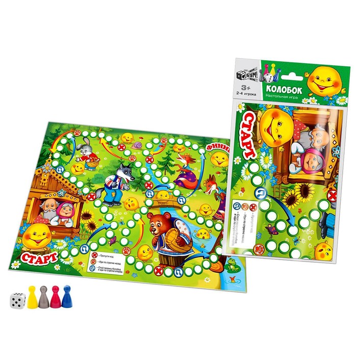 Настольная игра «Колобок»
Настольная игра «Колобок»