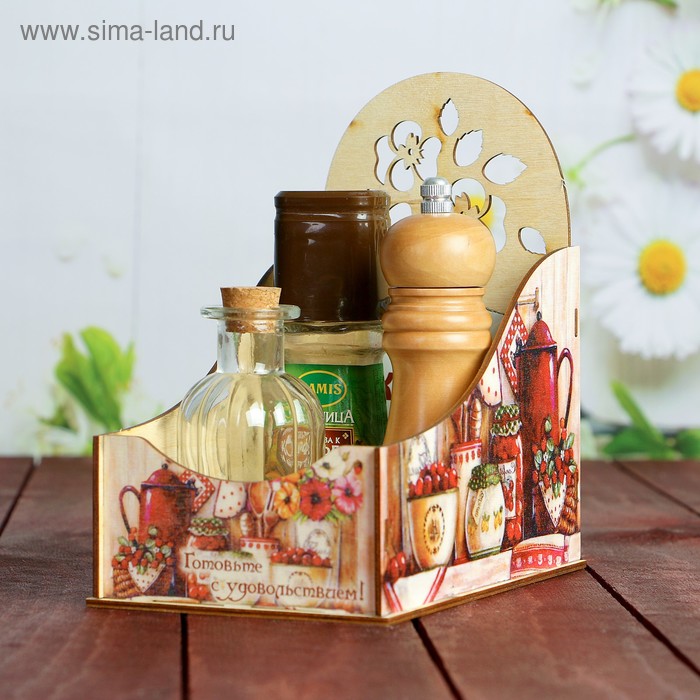 Коробочка под специи "Готовьте с удовольствием", 18,5х12х20см
Коробочка под специи "Готовьте с удовольствием", 18,5х12х20см