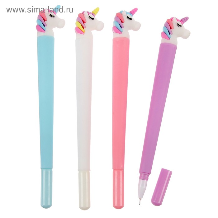 Ручка гелевая-прикол "Единорог", МИКС
Ручка гелевая-прикол "Единорог", МИКС