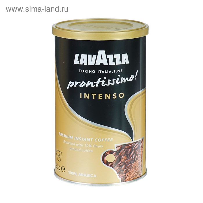 Кофе молотый LAVAZZA Prontissimo Intenso, 95 г
Кофе молотый LAVAZZA Prontissimo Intenso, 95 г