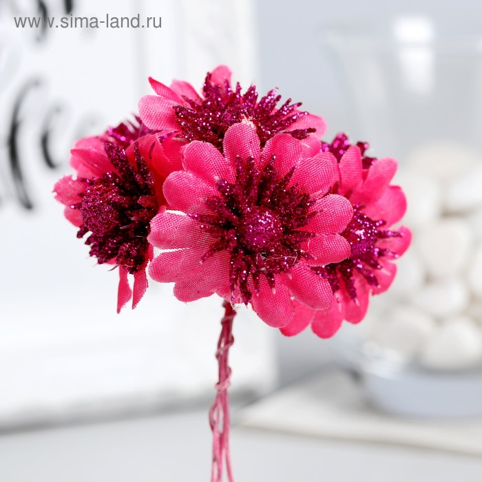 Декор для творчества "Хризантема" блеск розовый (набор-букет 6 цветков) d=3,5 см 10 см
Декор для творчества "Хризантема" блеск розовый (набор-букет 6 цветков) d=3,5 см 10 см