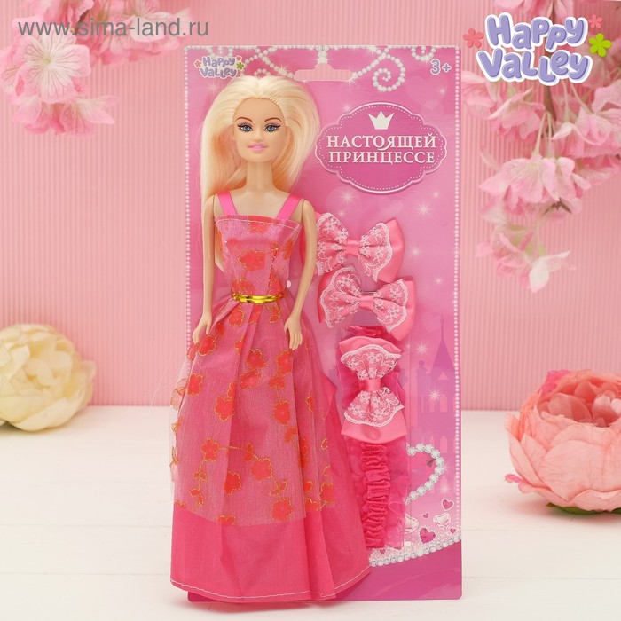 Кукла-модель на подложке с аксессуарами «Настоящей принцессе», МИКС
Кукла-модель на подложке с аксессуарами «Настоящей принцессе», МИКС
