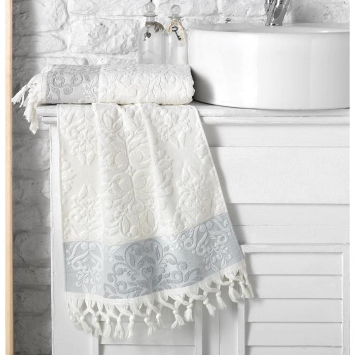 фото Полотенце ottoman, размер 50 × 90 см, цвет кремовый karna