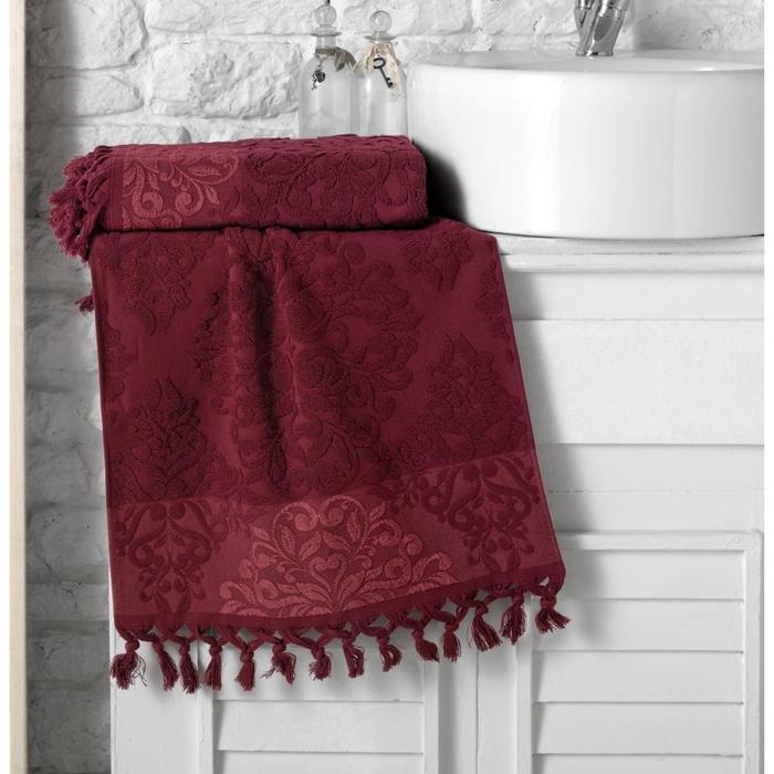 Полотенце Ottoman, размер 70 × 140 см, цвет бордовый
Полотенце Ottoman, размер 70 × 140 см, цвет бордовый