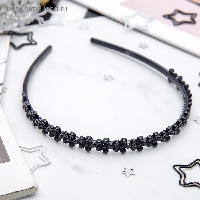 Ободок для волос "Ночка" ромашки 1,2 см
Ободок для волос "Ночка" ромашки 1,2 см