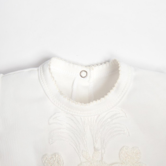 фото Набор: платье с коротким рукавом и повязка крошка я, 6-9 мес, (68-74 см),100 % хлопок