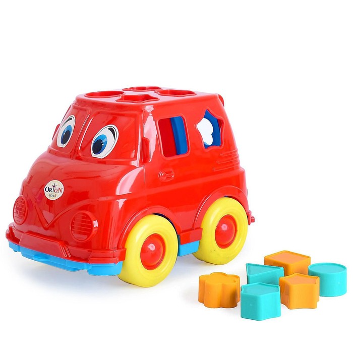 Сортер «Автобус», МИКС 
Сортер «Автобус», МИКС