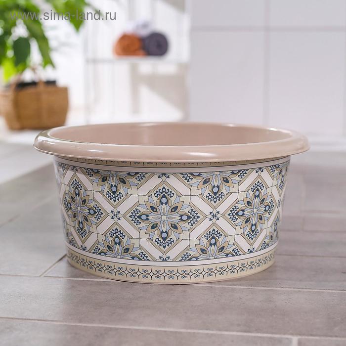 Таз круглый «Мозаика», 10 л
Таз круглый «Мозаика», 10 л