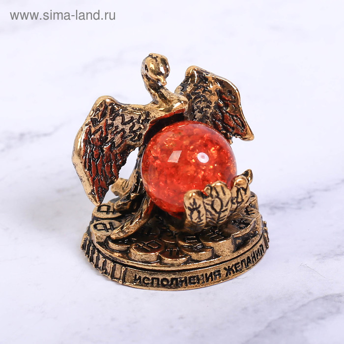 Фигурка с камнем "Исполнения желаний", жар-птица
Фигурка с камнем "Исполнения желаний", жар-птица