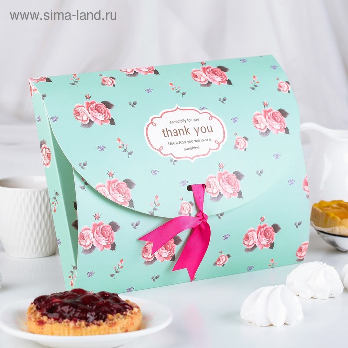 Коробка сборная для сладкого 20 х 26 х 2 см
Коробка сборная для сладкого 20 х 26 х 2 см